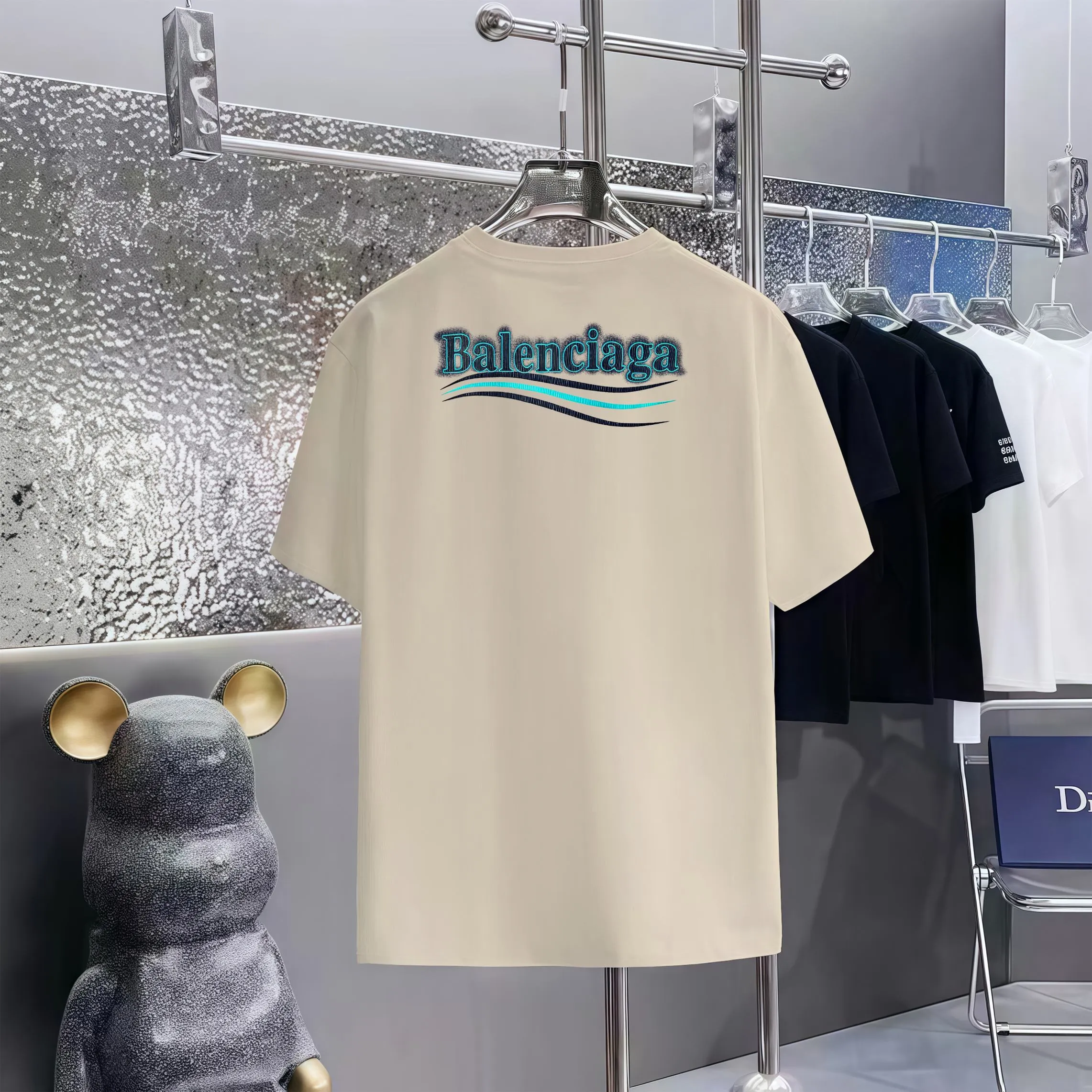 Balenciaga T 1:1 300 1×1 Same Style logo OS 200 ：Black，White， ，Red， Gray Size：XS-L